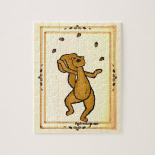 figdewdrop Juggling Squirrel Jigsaw Puzzle