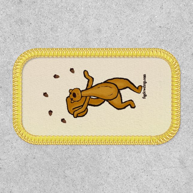 figdewdrop Juggling Squirrel patch (Front)