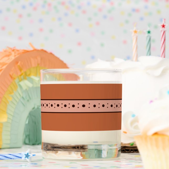 Figdewdrop Relax Cup Orange Scented Candle w lid (Birthday)