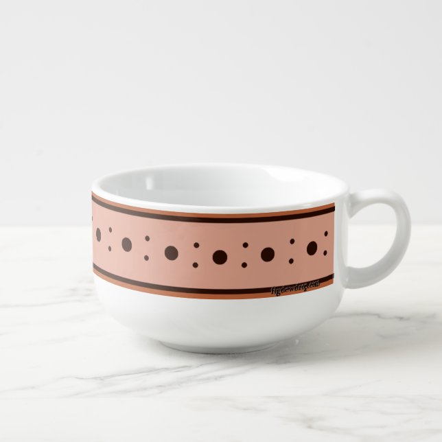 Figdewdrop Relax Cup orange Soup Mug (Left)