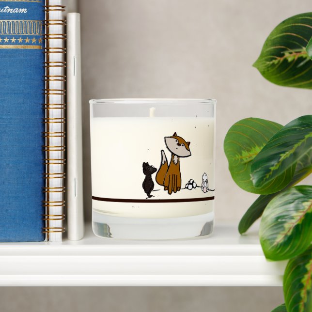 figdewdrop Watch the Stars Candle w lid (Shelf)