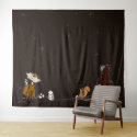 figdewdrop Watch the Stars Extra large Tapestry