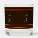 figdewdrops Bear Brown Scented Candle w lid