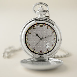 figdewdrops Bunny pattern Pocket Watch