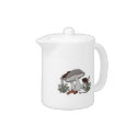 figdewdrops caterpillar mushroom small teapot