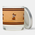 figdewdrops Fig the fox  Scented Candle w lid