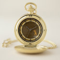figdewdrops Juggling Squirrel pattern Pocket Watch