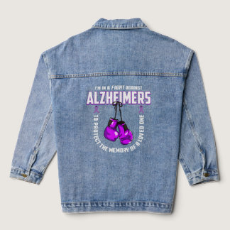 Fight Against Alzheimers For Loved Ones   1  Denim Jacket