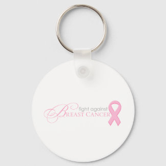 Fight Against Breast Cancer Keychain