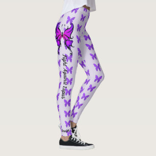Fight Against Lupus Custom Text Women's Leggings