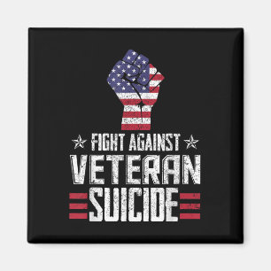 Fight Against Veteran Suicide Awareness Day  Magnet