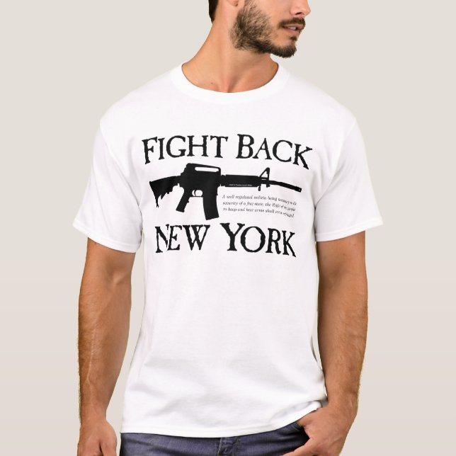 Fight Back New York Apparel T-Shirt (Front)
