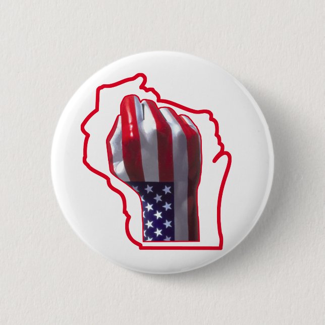 Fight Back! Pinback Button (Front)