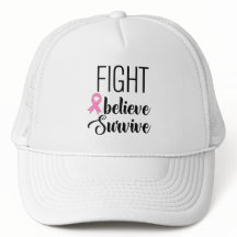 Fight & Believe Cancer Hat