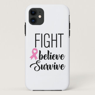 Fight & Believe Cancer Phone Case