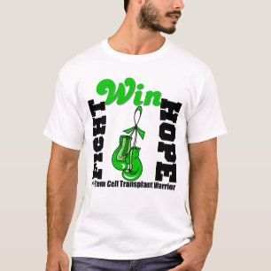 Fight Believe Win Stem Cell Transplant Warrior T-Shirt
