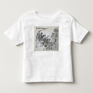 Fight between the Spanish and the Aztecs Toddler T-shirt