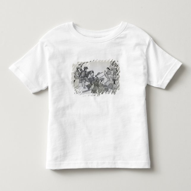 Fight between the Spanish and the Aztecs Toddler T-shirt (Front)
