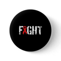 Fight Blood Cancer- Military-Style Red Awareness R Button