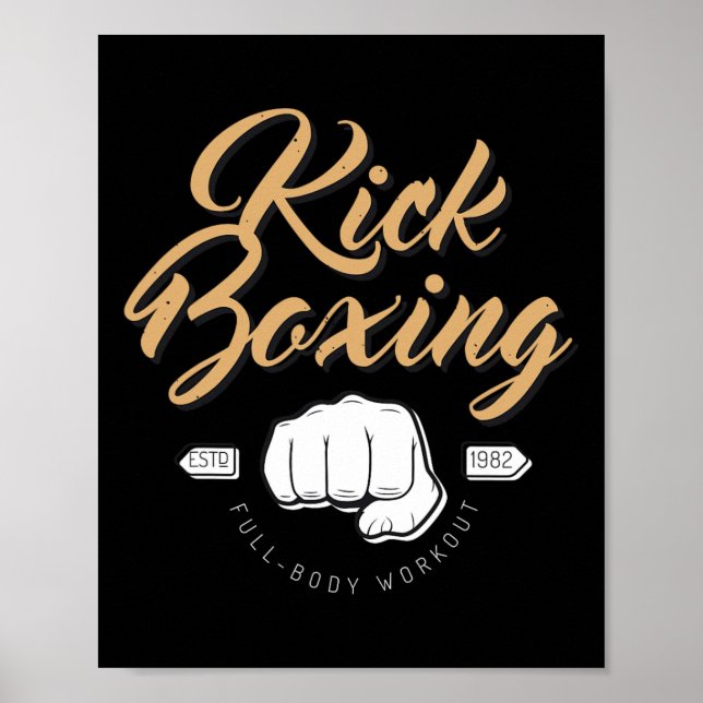 Fight Boxing Kickboxing  Poster (Front)