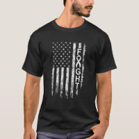 Fight Brain Cancer Awareness Ribbon American Flag