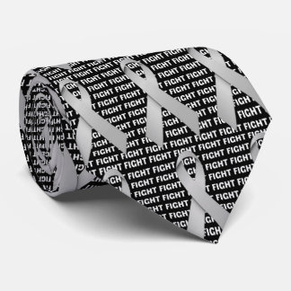 Fight Brain Cancer Ribbon Tie