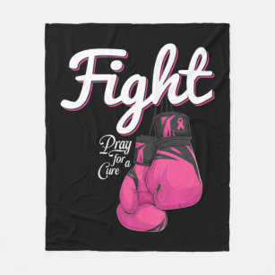 Breast Cancer Awareness - Personalized Boxing Girl Blanket - Braver Be -  GoDuckee