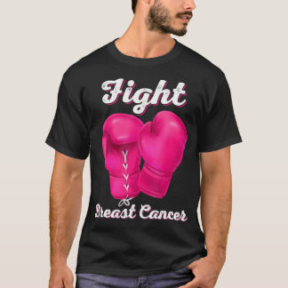 Fight Breast Cancer Boxing Gloves Breast Cancer T-Shirt