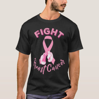 Fight Breast Cancer Boxing Gloves Breast Cancer T-Shirt