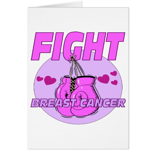 Fight Breast Cancer Cards (Front)