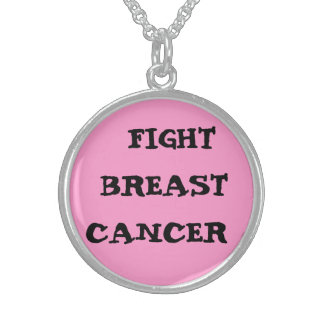 FIGHT BREAST CANCER NECKLACE