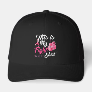 Fight Breast Cancer Pink Ribbon Fighter Boxing