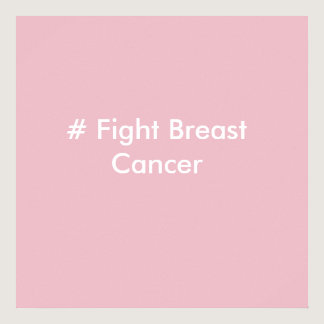 # Fight Breast Cancer Poster