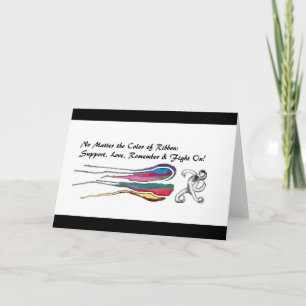 Fight Cancer: All Ribbons Matter Card