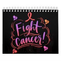 Fight Cancer Awareness, Ribbon Calendar