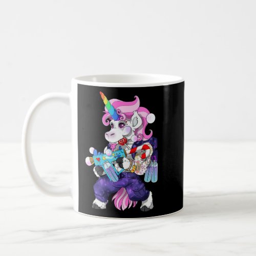 Fight Cancer Candy Unicorn Coffee Mug