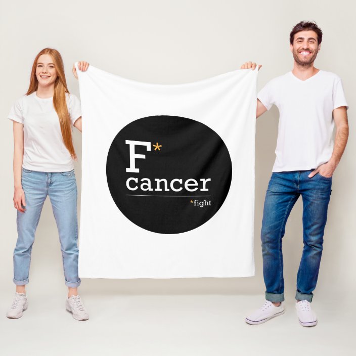 fight cancer fleece blanket