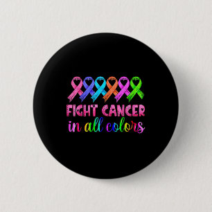 Fight Cancer In All Color Feather Breast Cancer Aw Button