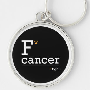 fight cancer keychain