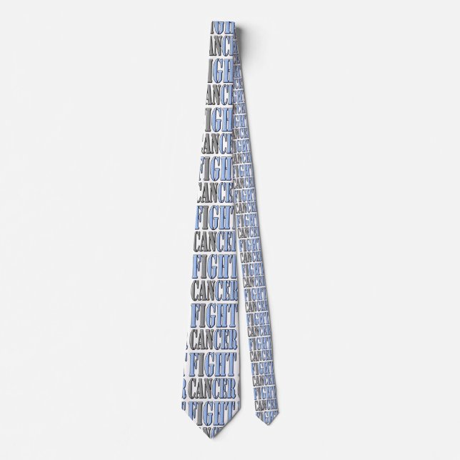 Fight Cancer  Neck Tie (Front)
