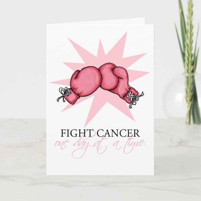 Fight Cancer One Day at a Time Card (Front)