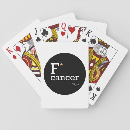 fight cancer playing cards