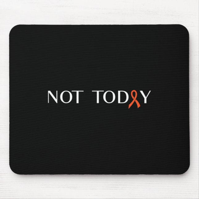 Fight Cancer Ribbon Leukemia Awareness Outfit For  Mouse Pad (Front)