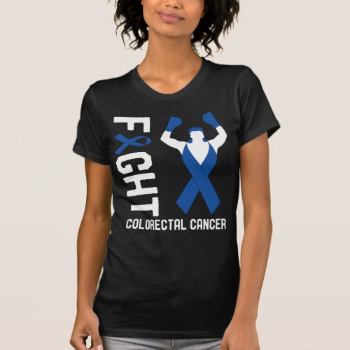 Fight Colorectal Colon Cancer Awareness Survivor T_Shirt