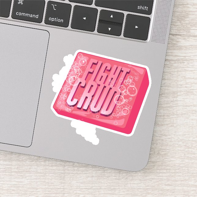 Fight Crud Sticker (Detail)