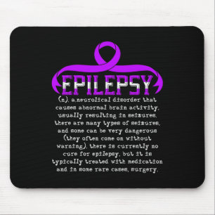 Fight Epilepsy Epileptic Epilepsy Awareness Month Mouse Pad