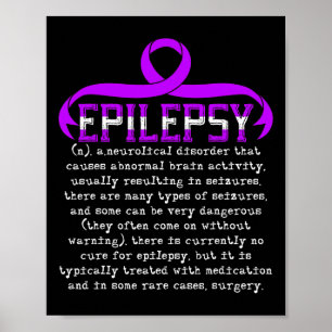 Fight Epilepsy Epileptic Epilepsy Awareness Month Poster