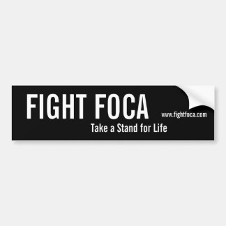 FIGHT FOCA Bumper Sticker