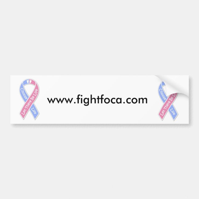 Fight FOCA! Bumper Sticker (Front)