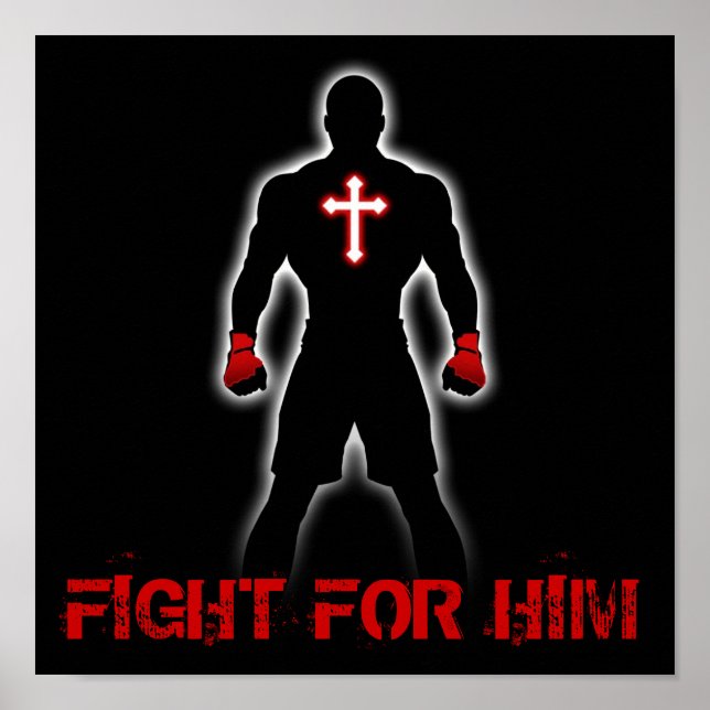 FIGHT FOR HIM POSTER (Front)